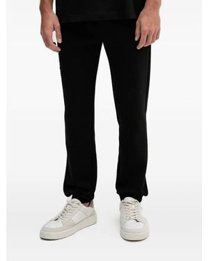 Michael Kors ドローストリング トラックパンツ - ブラック