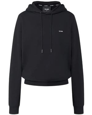 TEAM WANG design Hoodie À Détail De Logo - Bleu