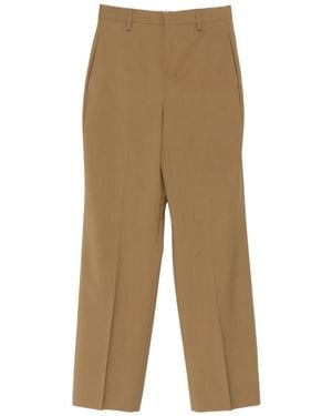 Briglia 1949 Pressed-Crease Trousers - Natural