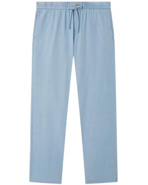 Frescobol Carioca Rocha Drawstring-Waist Trousers - Blue