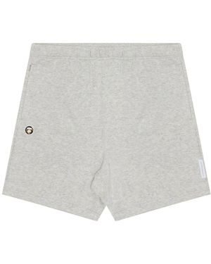 Aape By A Bathing Ape ロゴパッチ ショートパンツ - ホワイト