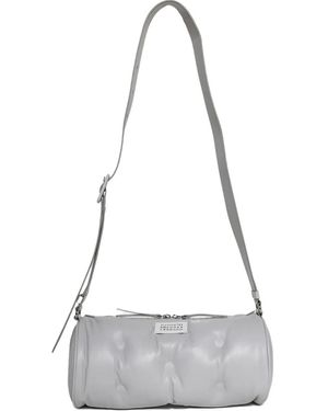 Maison Margiela Glam Slam Pillow Cylindrical Bag - White