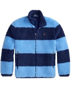 Polo Ralph Lauren Giacca A Righe - Blu