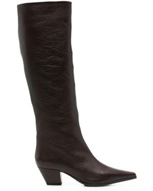 Roberto Festa Fredine Pointed-Toe Boots - Black