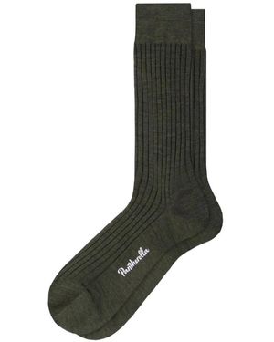 Pantherella Calcetines De Canalé - Negro
