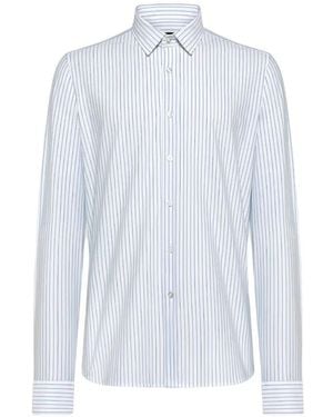 Rrd Striped Shirt - White