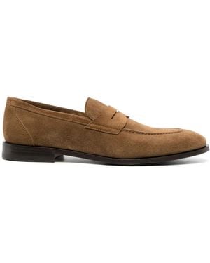 Henderson Slip-On Suede Loafers - Brown