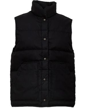 Filson Gilet Heritage À Design Matelassé - Noir