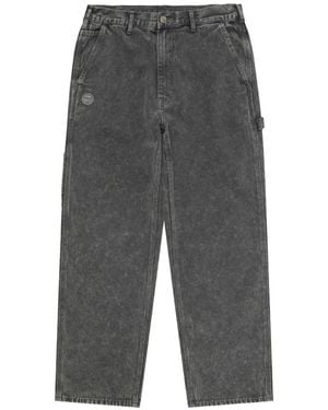 Aape By A Bathing Ape Acid-Wash Carpenter Trousers - Grey