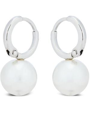Simone Rocha Oorringen Met Parels - Wit