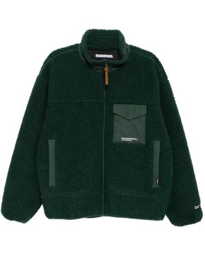 Neighborhood Veste À Logo Brodé - Vert