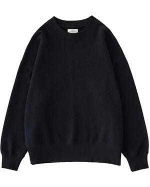 Studio Nicholson Cotton Sweatshirt - Black