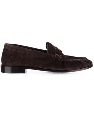 Saint Laurent Le Loafers Supple - White
