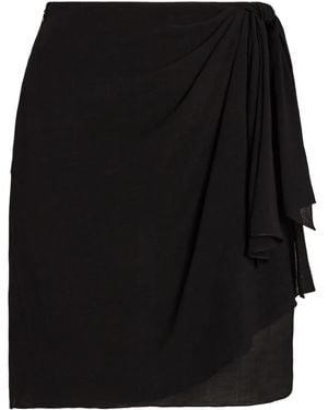 Ralph Lauren Tie Detail Skirt - Black