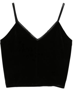 Forte Forte V-Neck Tank Top - Black