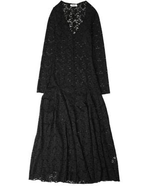 GIMAGUAS Tess Midikleid aus Spitze - Schwarz