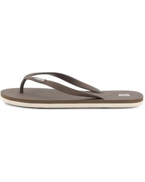 BOGGI Flip-Flops Mit Logo-Applikation - Weiß