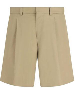 Prada Button Patch Pocket Trousers - White