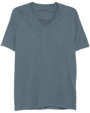 John Varvatos T-Shirt À Col V - Bleu