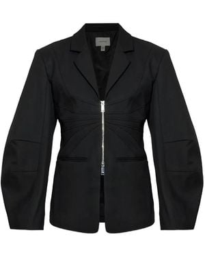 Gestuz Zip-Up Tailored Jacket - Black