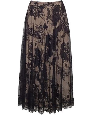 Cara Cara Jupe Carolina En Dentelle - Noir