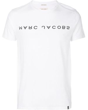 Marc Jacobs Upside Down Logo T-shirt - White