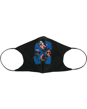 アクセサリーその他 OFF-WHITE WOMEN Arrows-motif Face Mask Black/Multicolour Off-White c/o Virgil Abloh Face masks for Women | Online