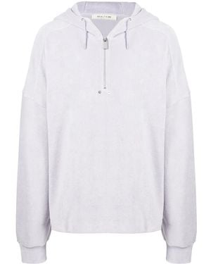 1017 ALYX 9SM Zipped Fleece Hoodie - Purple