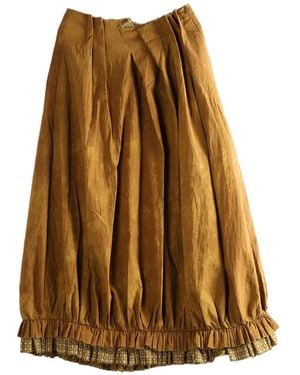 Commun's Ruffled Skirt - Natural