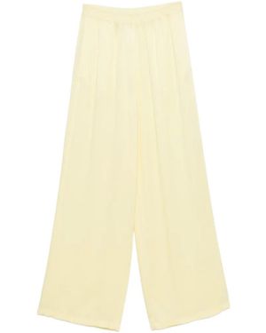Fabiana Filippi Viscose Acetate Trousers - Yellow