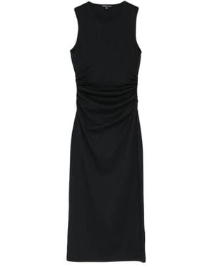 James Perse Cotton Jersey Tank Dress - Black