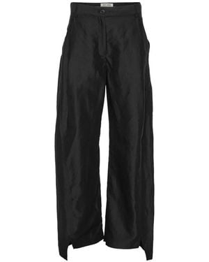 Henrik Vibskov Merge Wide-Leg Trousers - Black