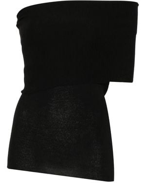 Rick Owens Athena Knitted Top - ブラック
