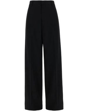 DSquared² Logo-Plaque Trousers - Black