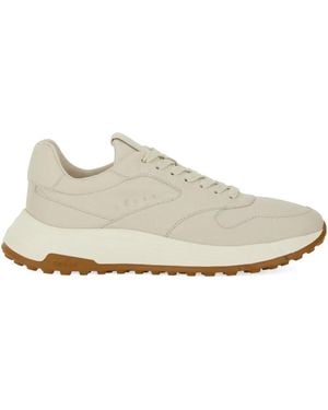 Hogan Leather lace-up low-top sneakers - Weiß