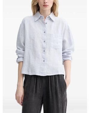 Marc O' Polo Camisa Con Bolsillo De Parche - Blanco