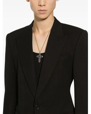 Dolce & Gabbana Pendente Cross - Nero