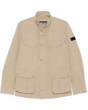 Barbour Flap-Pocket Jacket - Natural
