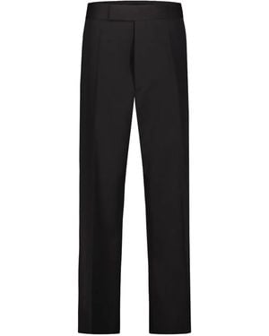 SAPIO N10 Wool Trousers - Black