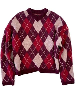 Stockholm Surfboard Club Gyle Jumper - Red