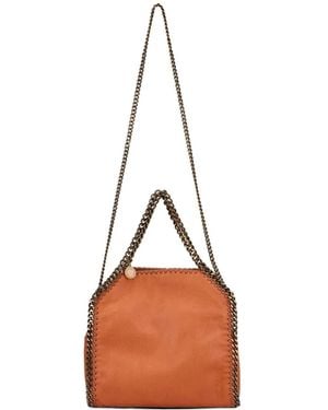 Stella McCartney Falabella Chain-Trim Tote Bag - Orange