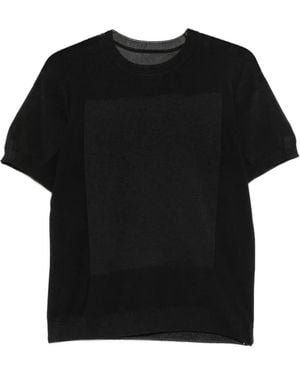 Issey Miyake Short-Sleeves T-Shirt - Black
