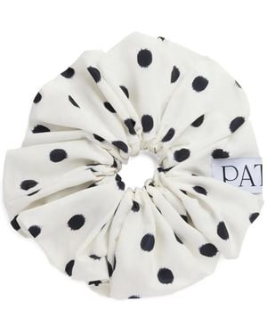 Patou Polka Dot Hair Accessory - White