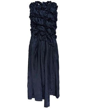 Comme des Garçons Midikleid - Blau