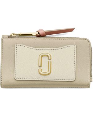 Marc Jacobs Utility Snapshot ファスナー財布 - ナチュラル
