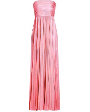retroféte Sevyn Pleated Strapless Gown - Pink