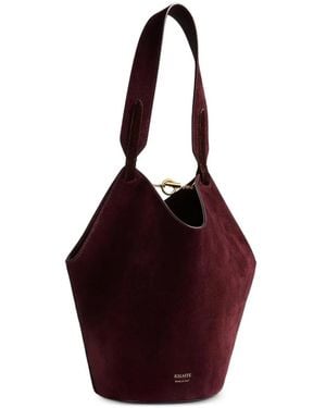 KHAITE Mini Lotus Tote - Purple