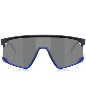 Oakley Logo-Engraved Geometric Sunglasses - Grey