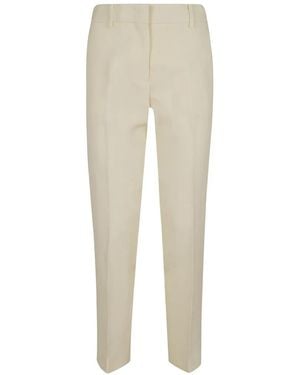 Ermanno Scervino Geplooide Pantalon - Naturel