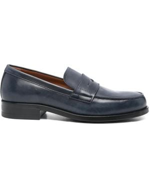 Nero Giardini Penny Leather Loafers - Blue
